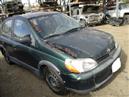 2002 TOYOTA ECHO GREEN 1.5L MT Z16469